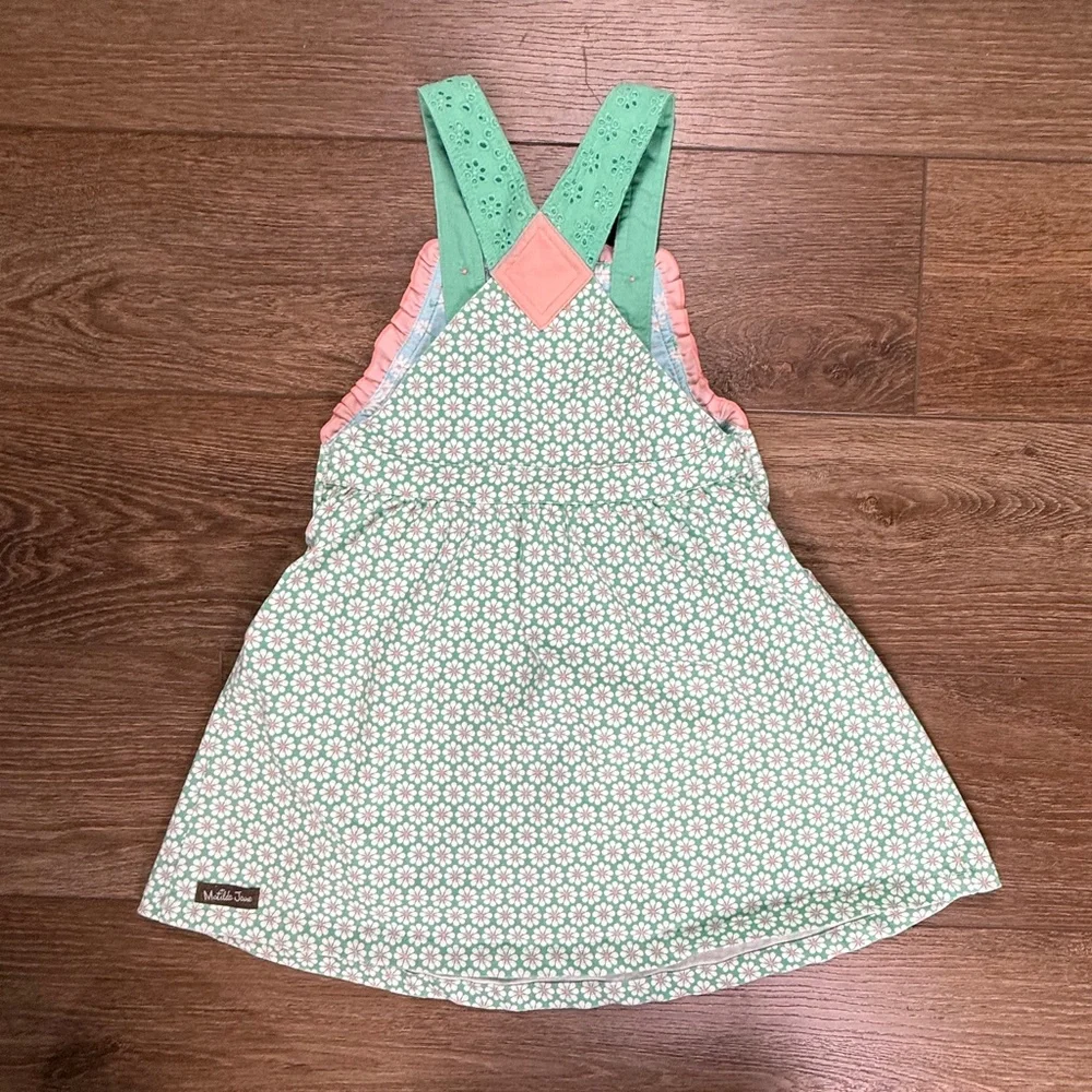 Matilda Jane Enchanted Garden Girl's Clare Jumper, Size 6, Floral, Pink/Green - Picture 8 of 13